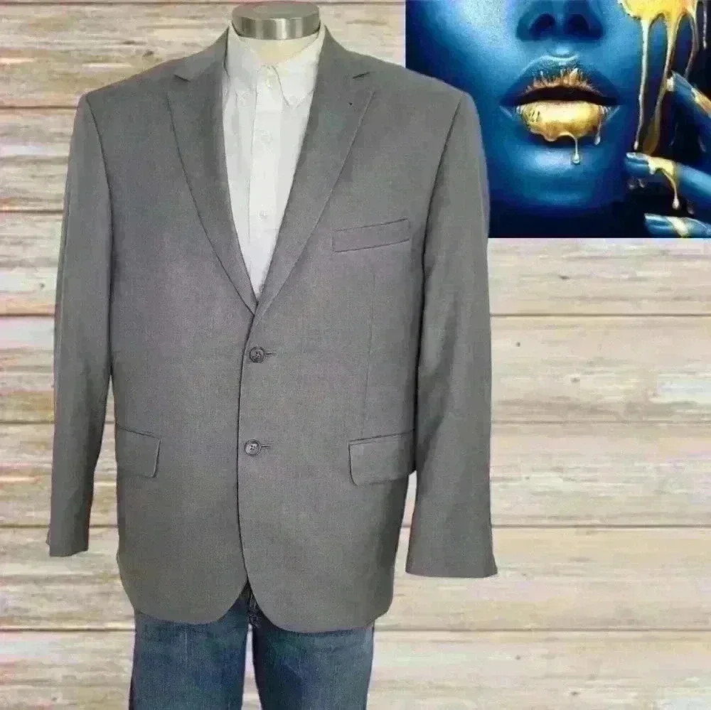 Jos A Bank 1905  Sport Coat Blazer Men's 100% Wool  Size 44S